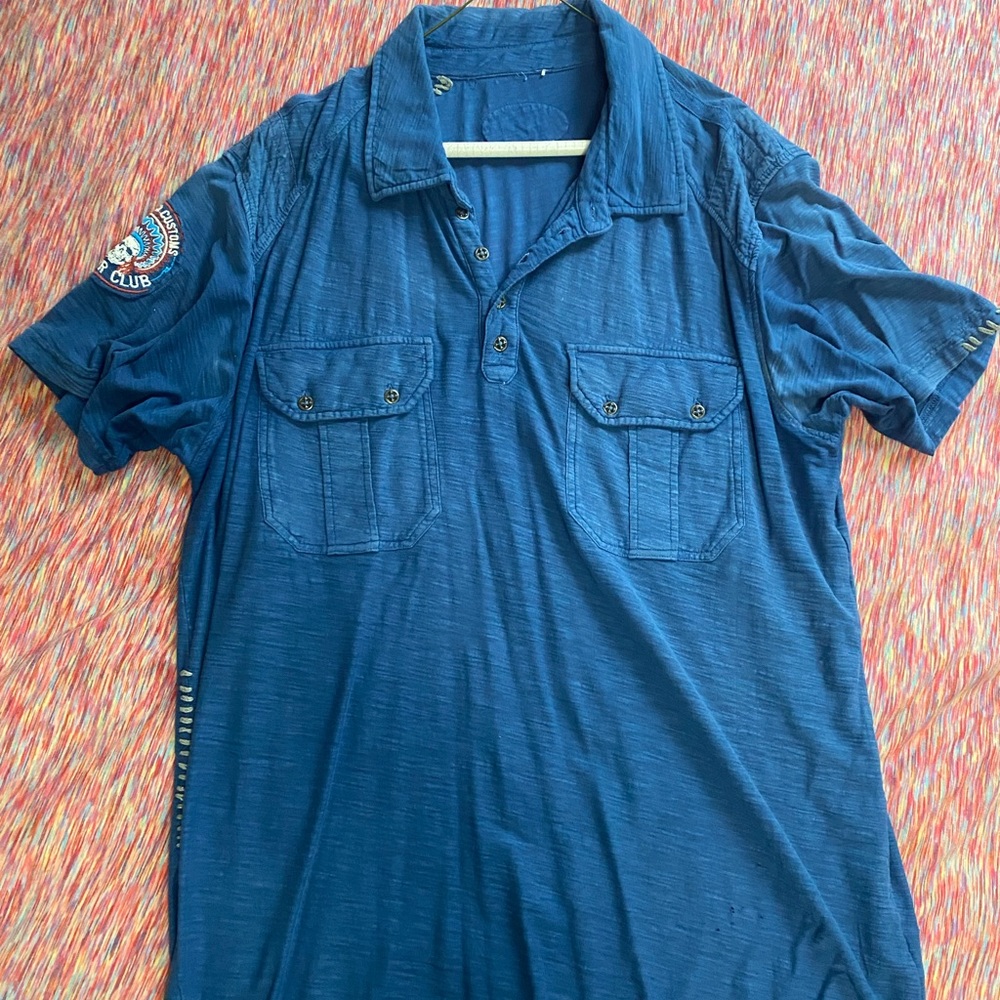 Affliction polo shirt